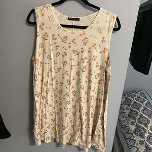 brandy Melville cover up sunflower shift dress